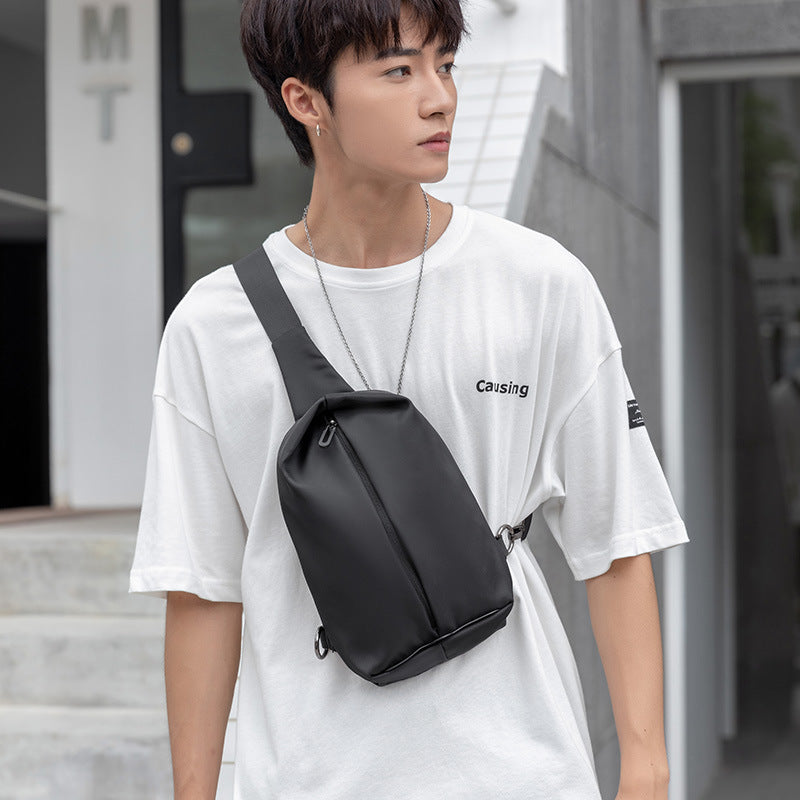Men's Casual Fashion Shoulder Messenger Backpack Bag